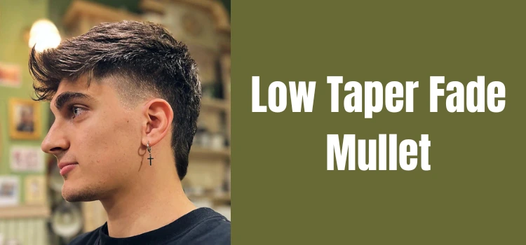 Low Taper Fade Mullet