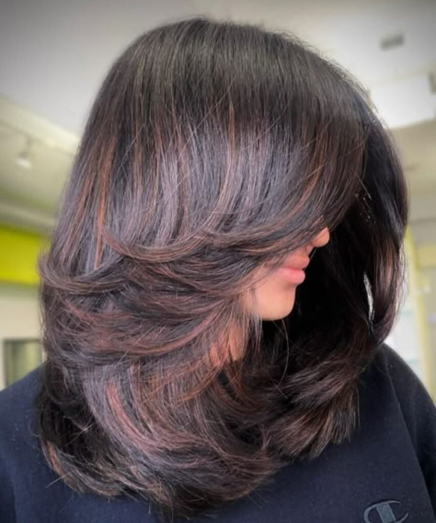 Butterfly Haircut on Straight Hair