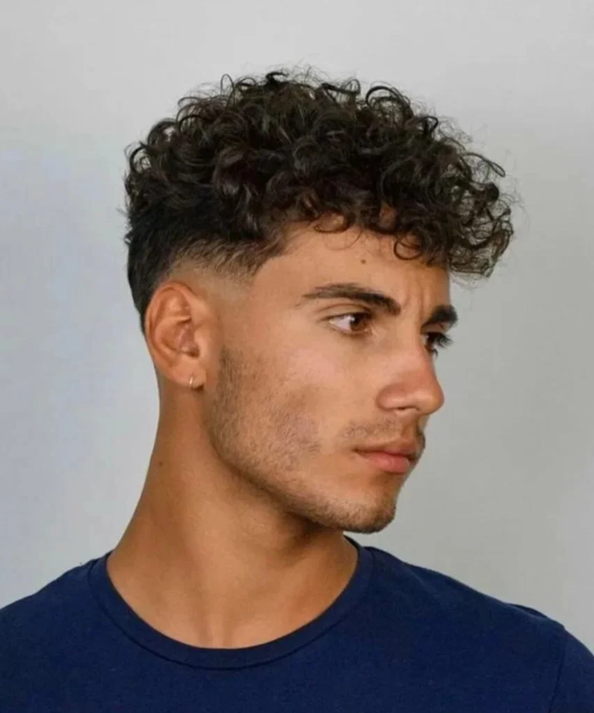 Curly Ice Cream Haircut