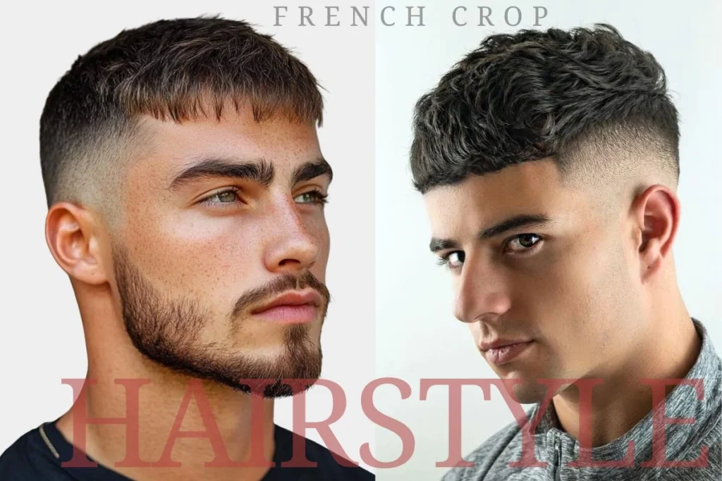 French Crop Hairstyle