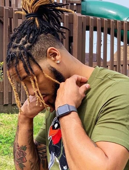 medium length dread styles for short dreads male