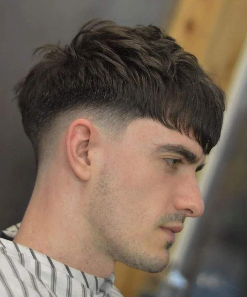 Short Textured Fringe