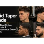 Mid taper fade haircut styles for men featuring straight, curly, and textured hair with 25+ best mid taper fade haircuts and a complete maintenance guide for 2026.